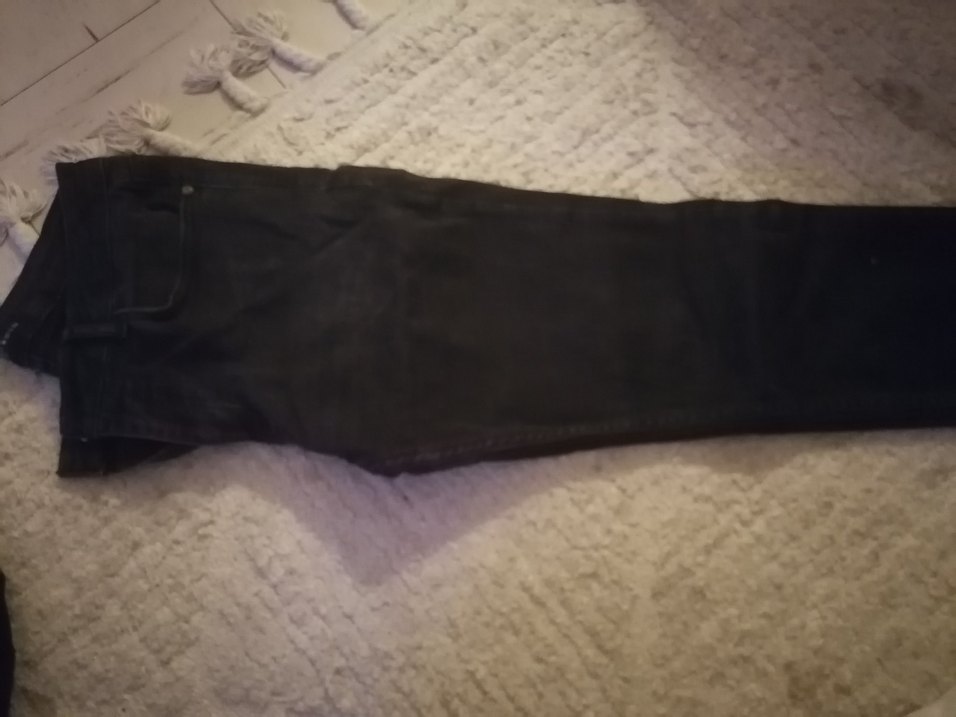 Siyah Erkek Kot Pantolon - Görsel 2