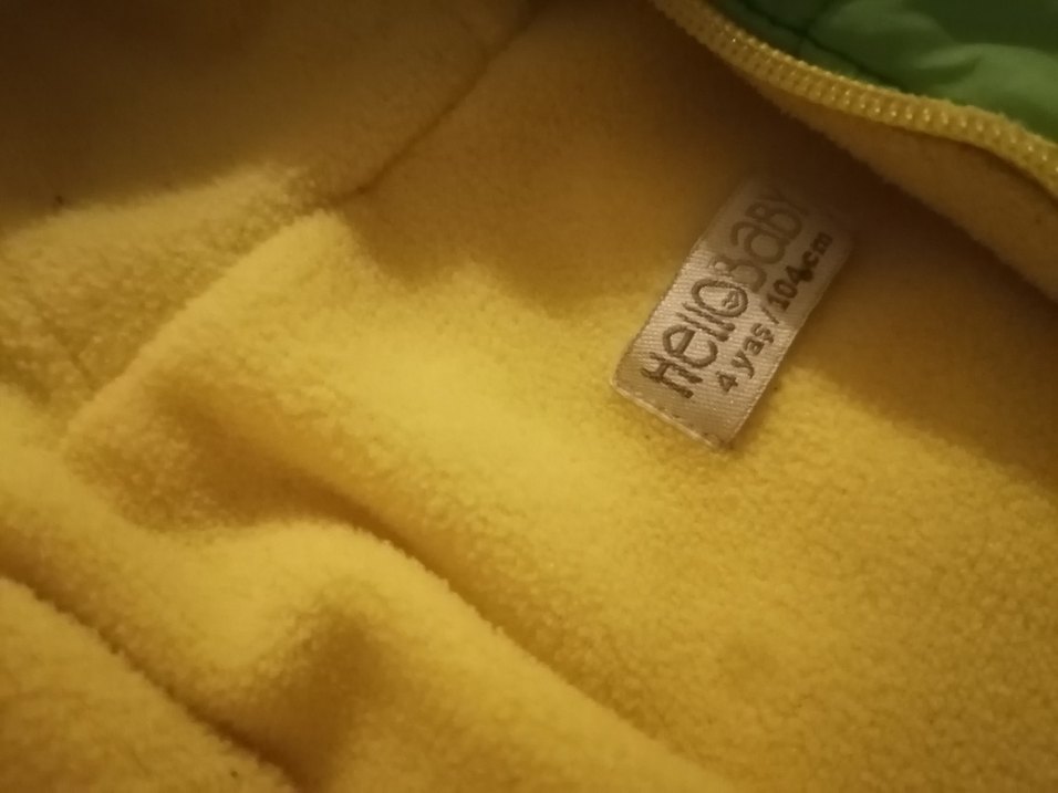 Erkek Çocuk Yeşil Kapüşonlu Fermuarlı Mont - Görsel 2