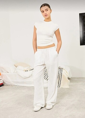 Bershka Keten Pantalon