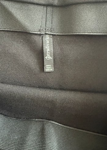 Siyah Drapeli Midi Hamile Eteği - Görsel 3