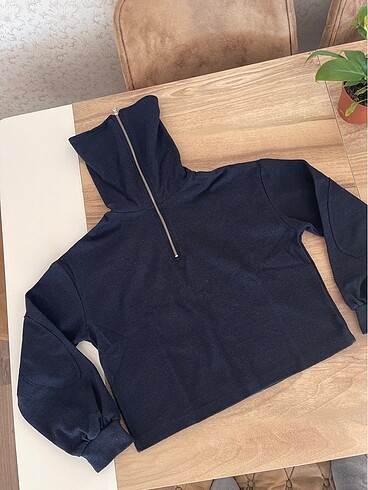 xs Beden lacivert Renk Trendyol sweat
