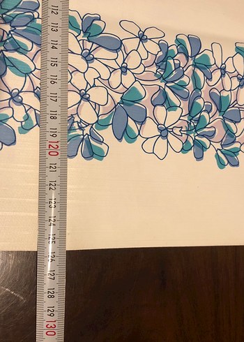 Çiçek Desenli PVC Masa Örtüsü - Görsel 5