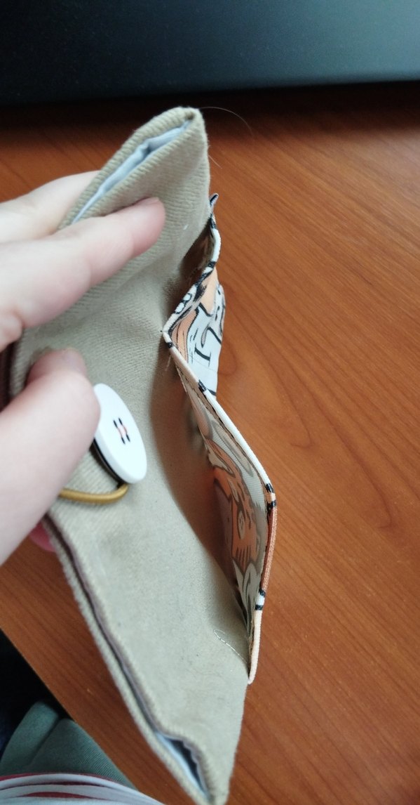 Düğmeli Kahverengi kitap kilifi - Görsel 4