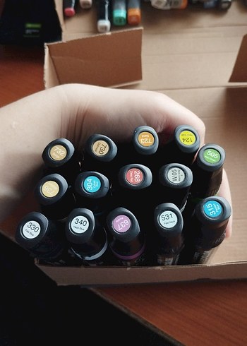 Kurecolor marker kalemler çift uçlu - Görsel 3