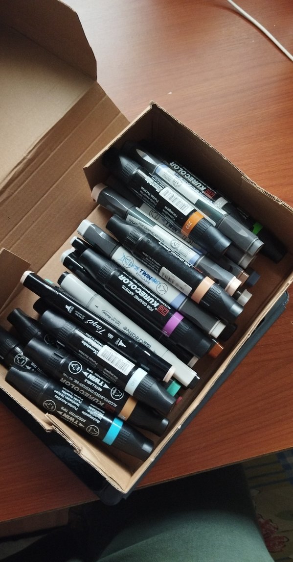 Kurecolor marker kalemler çift uçlu - Görsel 2