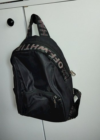 Deri Siyah Kadın Sırt Çantası - Görsel 3