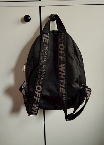 Deri Siyah Kadın Sırt Çantası - Görsel 4