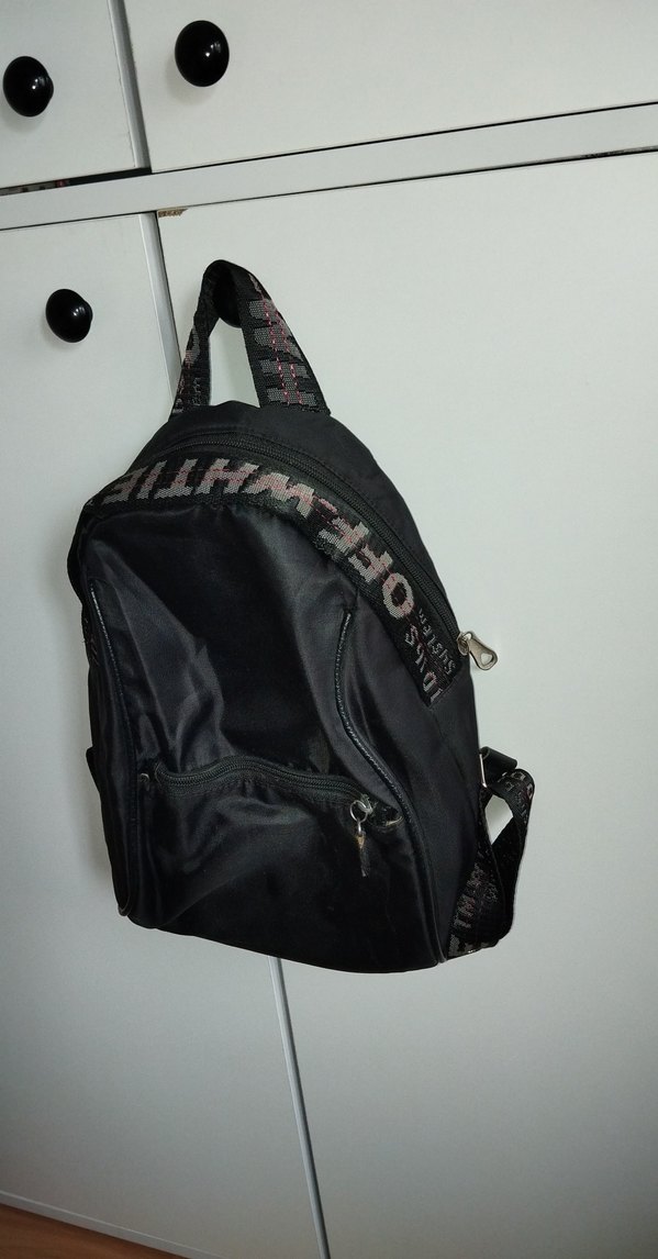 Deri Siyah Kadın Sırt Çantası - Görsel 3