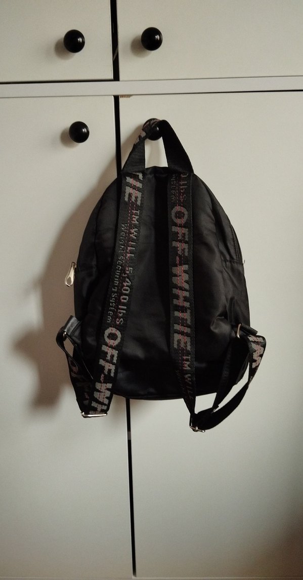 Deri Siyah Kadın Sırt Çantası - Görsel 4