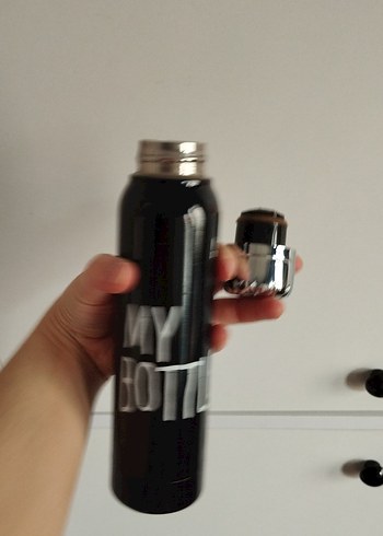 Siyah Çocuk Termos Matara - Görsel 5