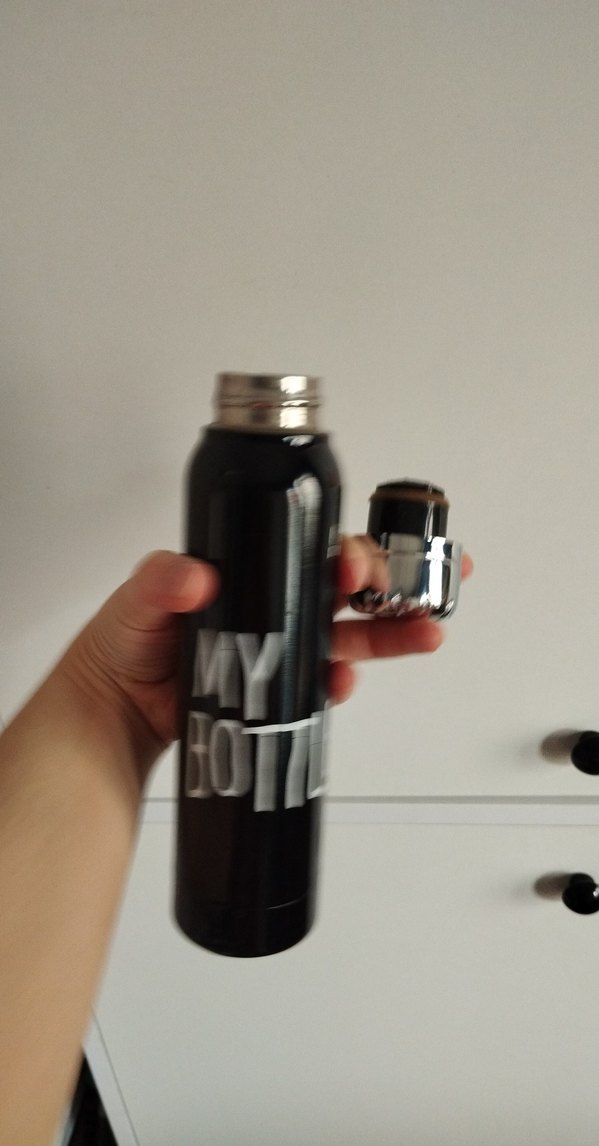 Siyah Çocuk Termos Matara - Görsel 5