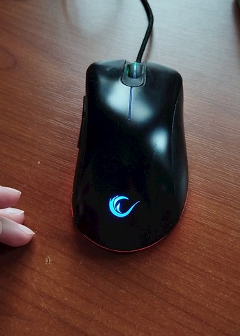 rampage howl  oyuncu ışıklı mouse - Görsel 2