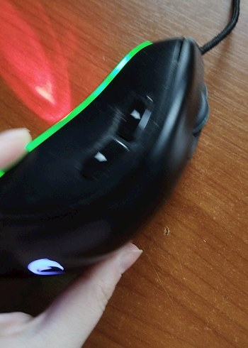 rampage howl  oyuncu ışıklı mouse - Görsel 5