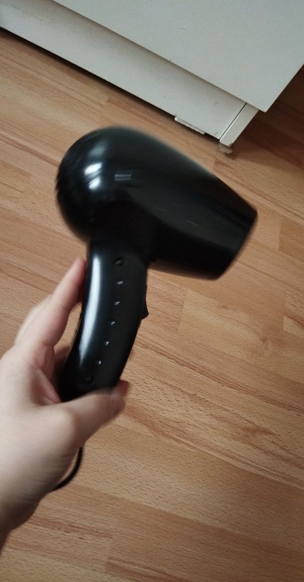 Philips Kompakt Siyah Saç Kurutma Makinesi - Görsel 4