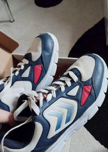 Renkli Mavi Kadın Spor Ayakkabı HUMMEL - Görsel 4