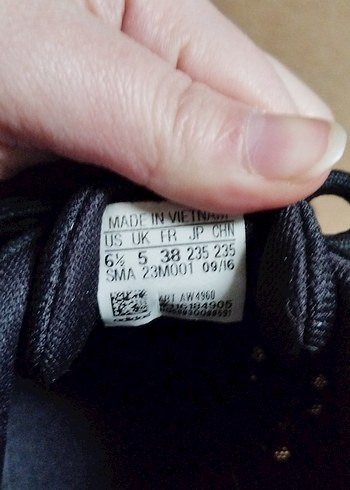 Kadın Siyah Spor Ayakkabı Elastik Detaylı ADİDAS - Görsel 8