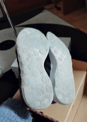 Kadın Siyah Spor Ayakkabı Elastik Detaylı ADİDAS - Görsel 5