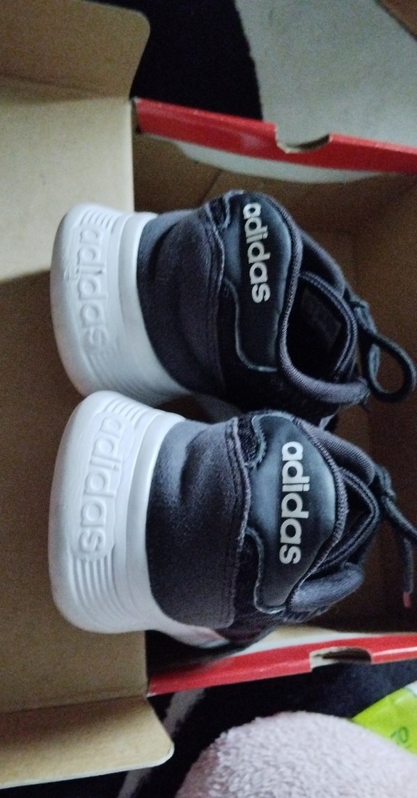 Kadın Siyah Spor Ayakkabı Elastik Detaylı ADİDAS - Görsel 3