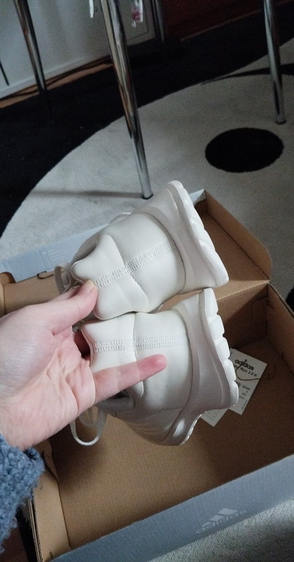 Beyaz Bağcıklı Kadın Sneakers ADİDAS - Görsel 3