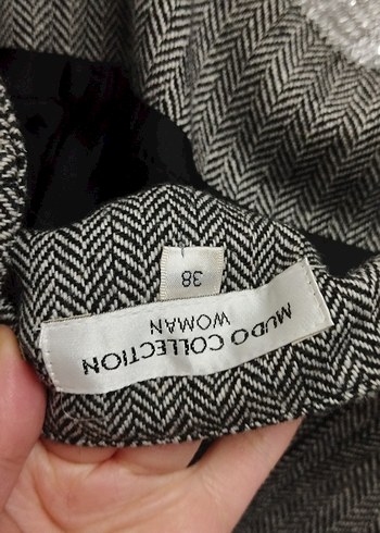 Gri Straplez Midi Kadın Triko Elbise - Görsel 5