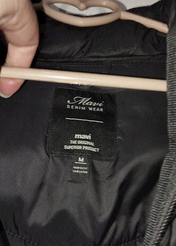 Siyah Fermuarlı Kadın Kışlık mont - Görsel 2