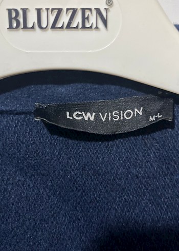 LC Waikiki Düğmeli Lacivert Denim Kadın Ceket