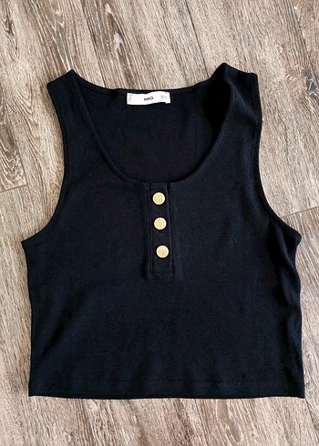 Düğmeli Siyah Kadın Atlet 3 farklı model - Görsel 2