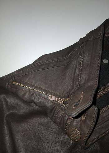 Kahverengi Deri Kadın Pantolon - Görsel 2