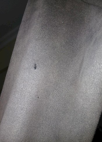 Gri Süet Düğmeli Kadın Ceket - Görsel 3