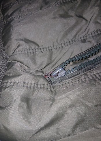 Gri Midi Kadın Kolsuz Kışlık Mont - Görsel 2