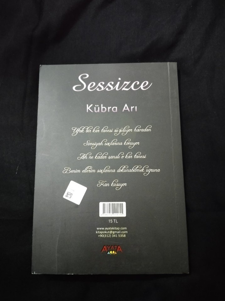 Sessizce - Kübra Ari Şiir Kitabı - Görsel 4