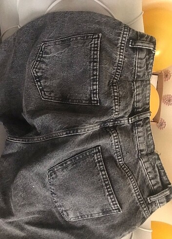 40 Beden Antrasit mom jean