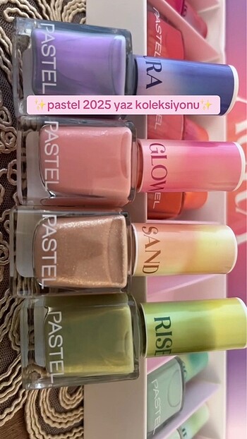  Beden Pastel 2025 Summer Collection Aura 14 lü Oje Set