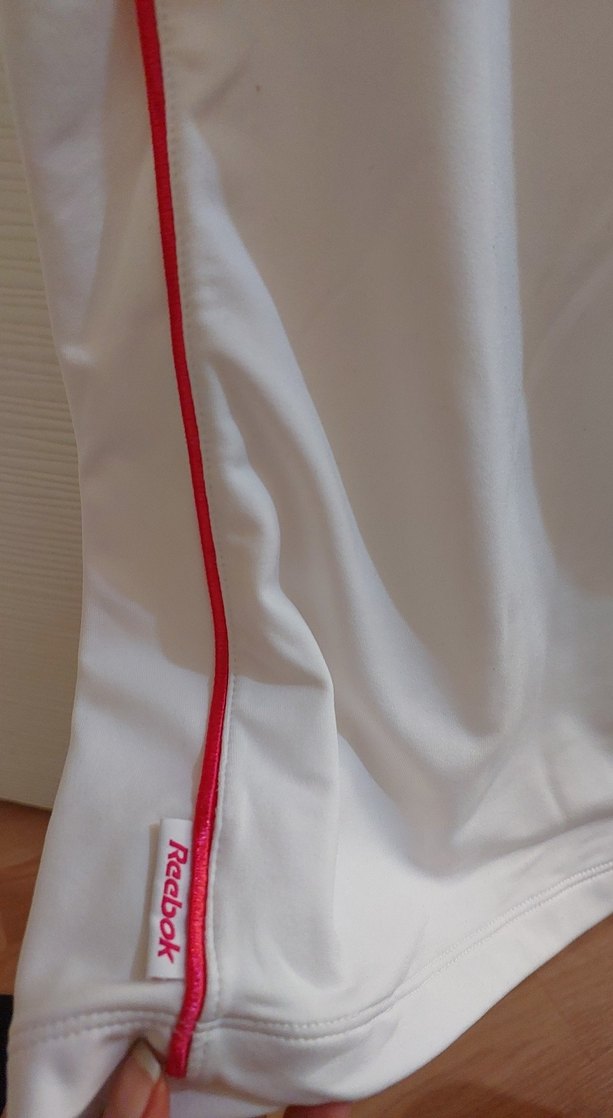 Beyaz Kısa Kollu Spor Tişört - Görsel 2