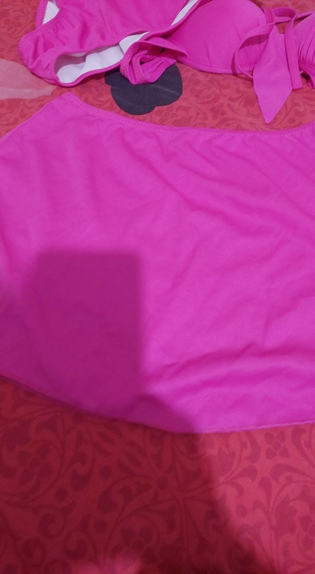 Pembe İpli Kadın Bikini Takımı - Görsel 3