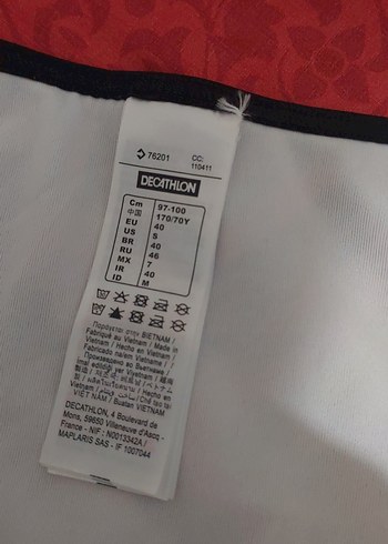 Renkli Desenli Fermuarlı Kadın Bikini - Görsel 2