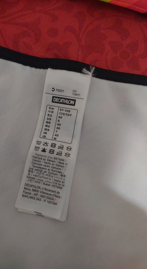 Renkli Desenli Fermuarlı Kadın Bikini - Görsel 2