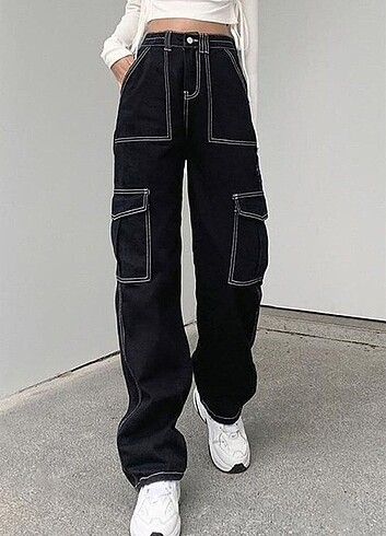 34 Beden siyah Renk Dikişli pantalon