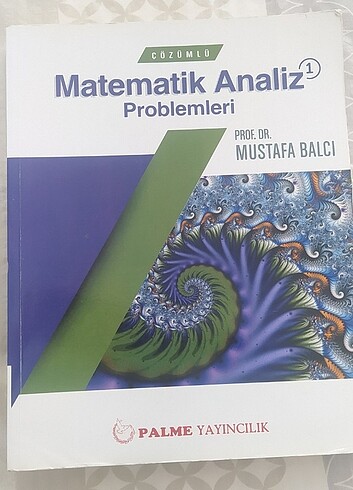 Matematik Analiz 1-Mustafa Balcı