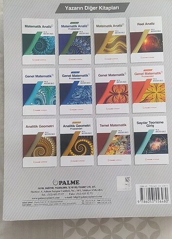 Matematik Analiz 1-Mustafa Balcı