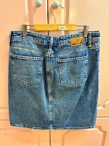 m Beden mavi Renk MAVİ JEANS KOT ETEK