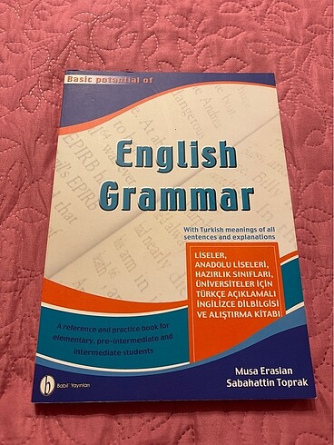 ENGLİSH GRAMMER KİTABI (BABİL YAYINLARI)