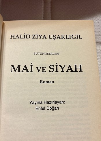 Halid Ziya Uşaklıgil - Mai ve Siyah Bütün Eserler - Görsel 6