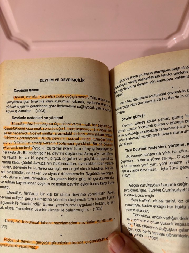 Atatürk'ten Seçme Düşünceler Kitabı - Görsel 3