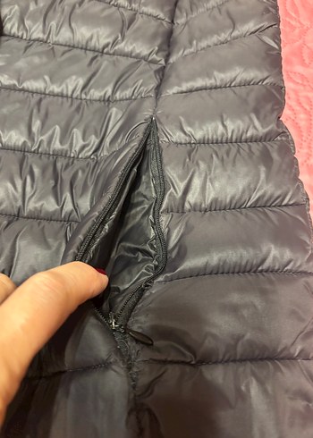 Düğmeli Siyah Kadın Şişme Yelek - Görsel 5