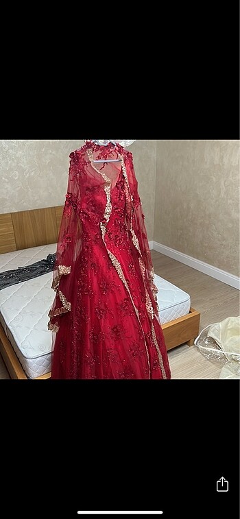 Kına elbisesi( kaftanlı) - Görsel 6