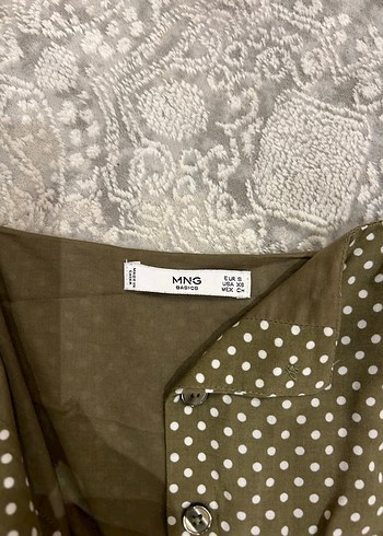 Mango Düğmeli Puanlı kalın askılı tulum - Görsel 3