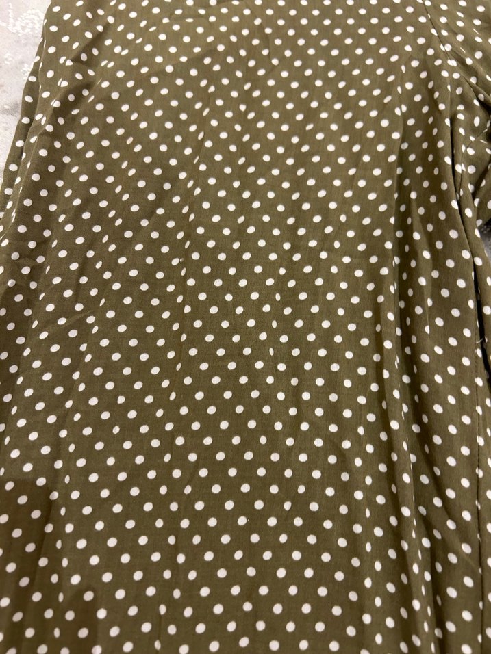 Mango Düğmeli Puanlı kalın askılı tulum - Görsel 4