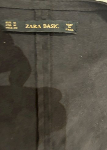 Püsküllü Siyah Süet Kadın Ceket - Görsel 6