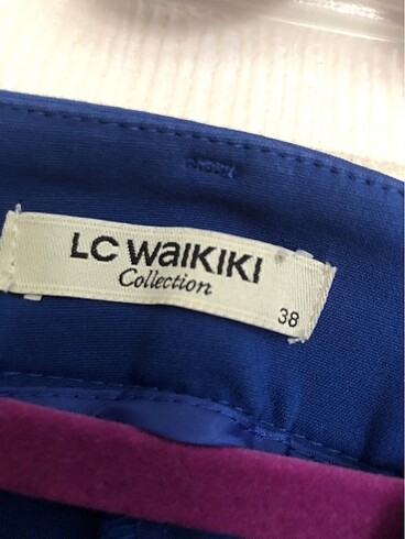 38 Beden Mavi pantolon